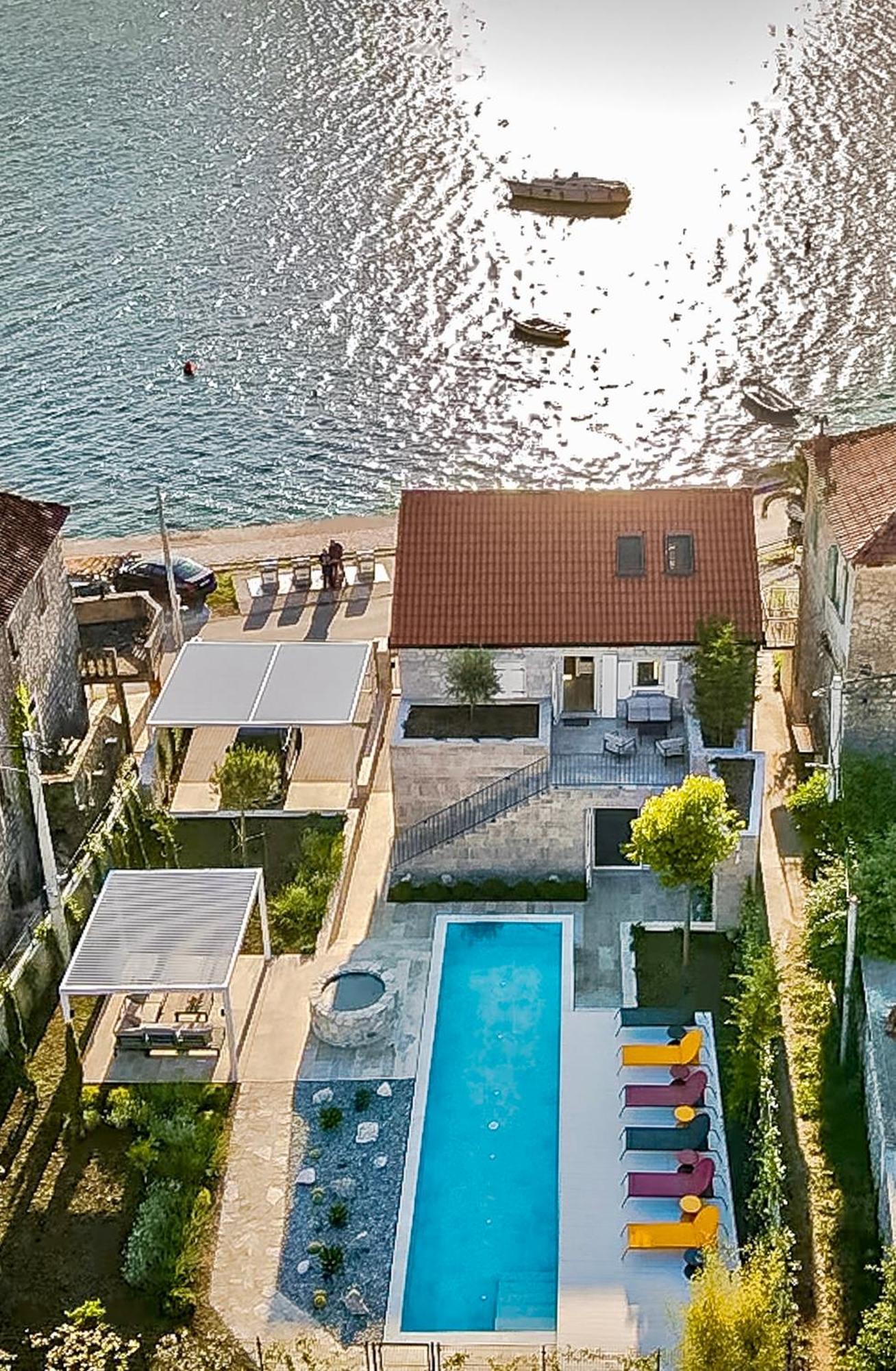 Villa Lastva Тиват Екстер'єр фото